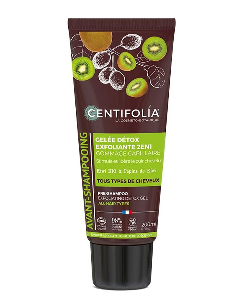 Pre-shampoo exfoliating detox jelly 200ml Bio 3A+ - Centifolia