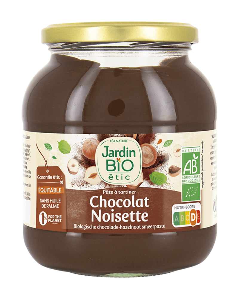 Jardin Bio Pate à Tartiner Chocolat Noisettes 750g