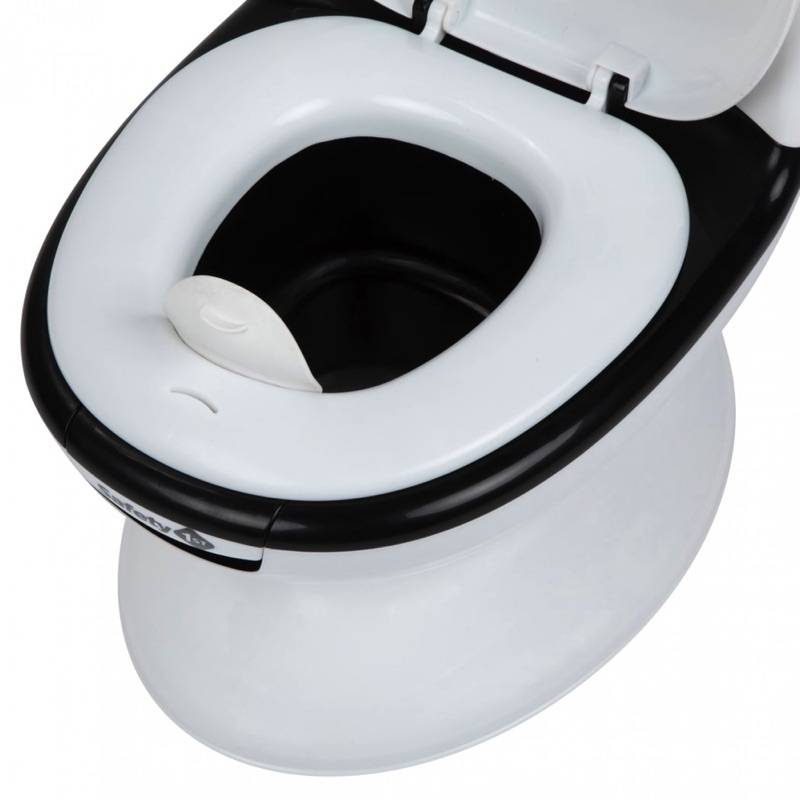 Pot pour bébé Mini Toilette Panda Black & White Safety 1st