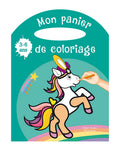 Mi cesta para colorear - Unicornios