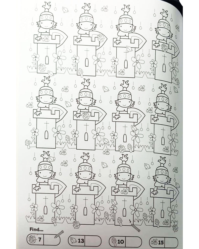 A Boy's Adventure : Look & Find