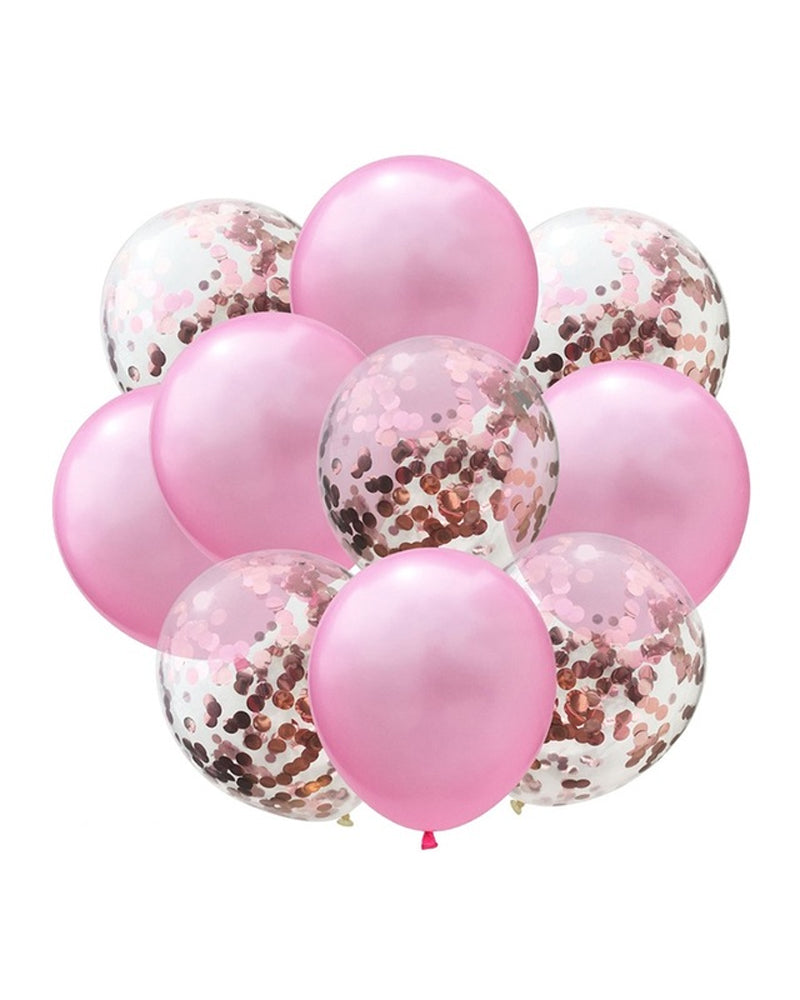 Pack 10 Party Balloons - Pink
