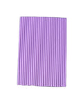 Pailles de papier jetable - Mauve
