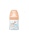 Dodie Anti-Colic Glass Baby Bottle 150ml (0-6m) Beige Doe