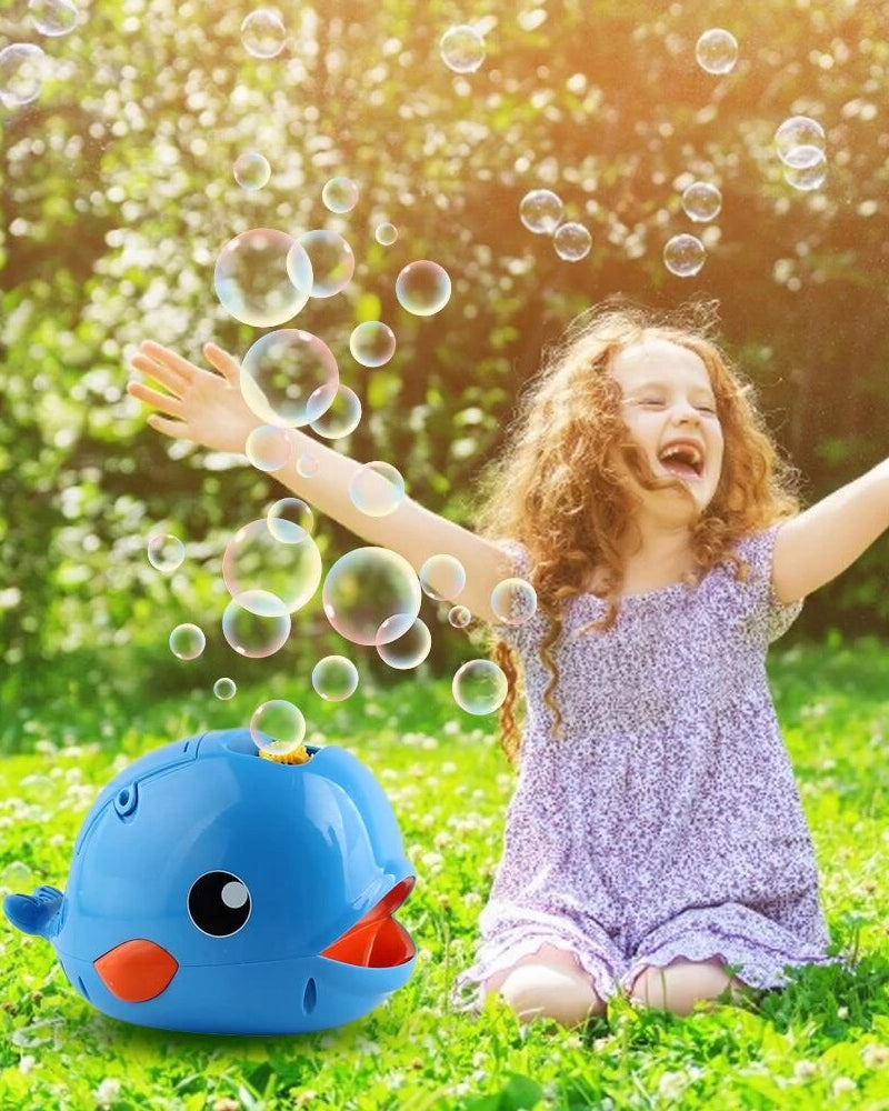 Eurekakids - Whale-Shaped Automatic Bubble Machine 3 Years+