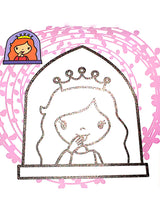 Coloreo sin exceder - Las Princesas