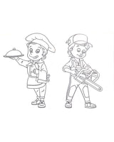 Coloring Album - Jobs