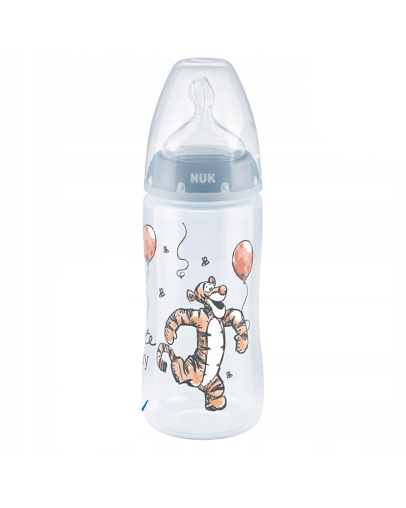 Nuk Biberon First Choice+ 300ml 0-6 mois - Winnie le Tigre Bleu