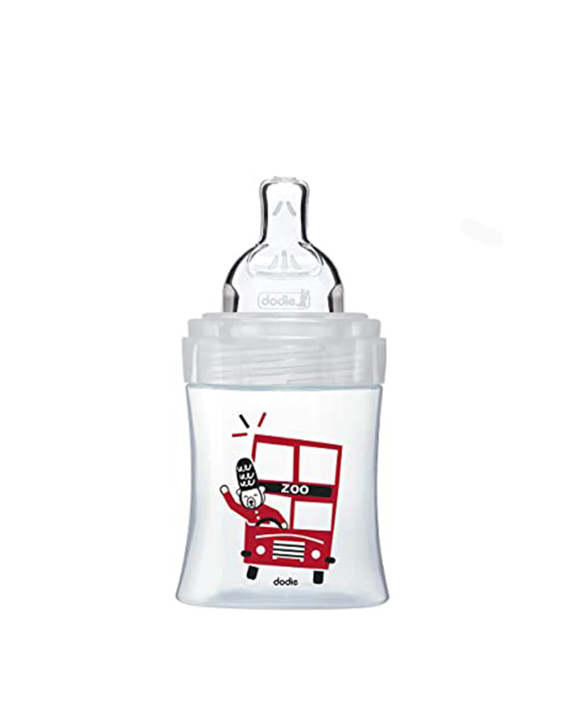 Dodie Anti-Colic Sensation+ Glass Baby Bottle 150ml (0-6m) London