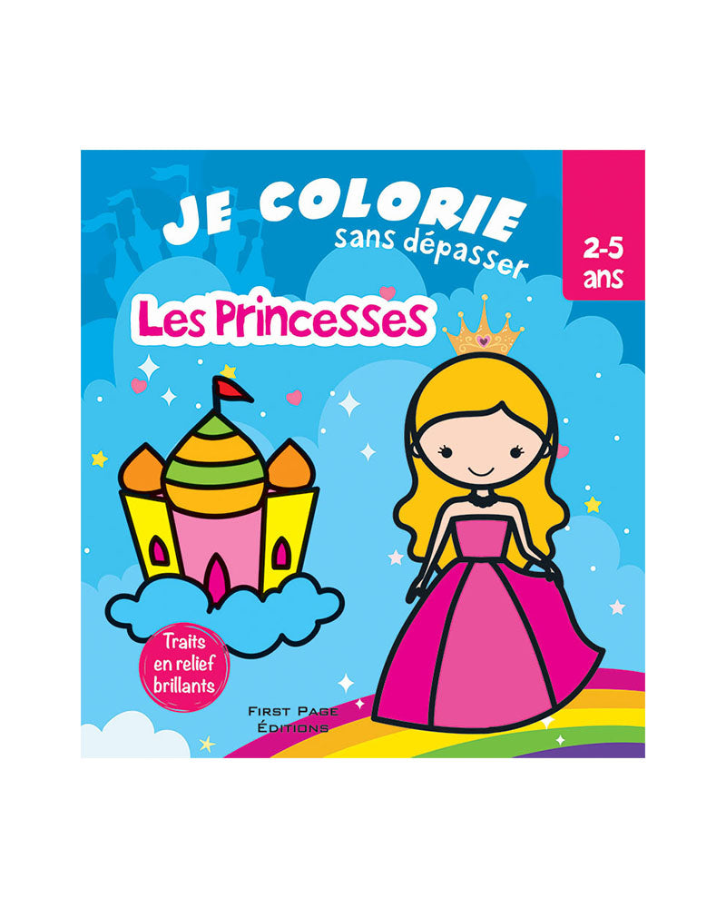 Coloreo sin exceder - Las Princesas
