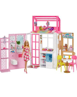 Barbie - Barbie Accs Maison De Barbie Transportable 3A+