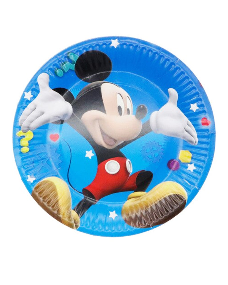 Pack De 10 Assiettes en Papier - Mickey
