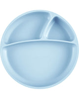 Assiette Multi-Compartiments MINIKOIOI avec Ventouse en Silicone – Bleue