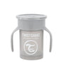Twistshake Tasse d'entraînement 360ml 6M+ - Gris Pastel