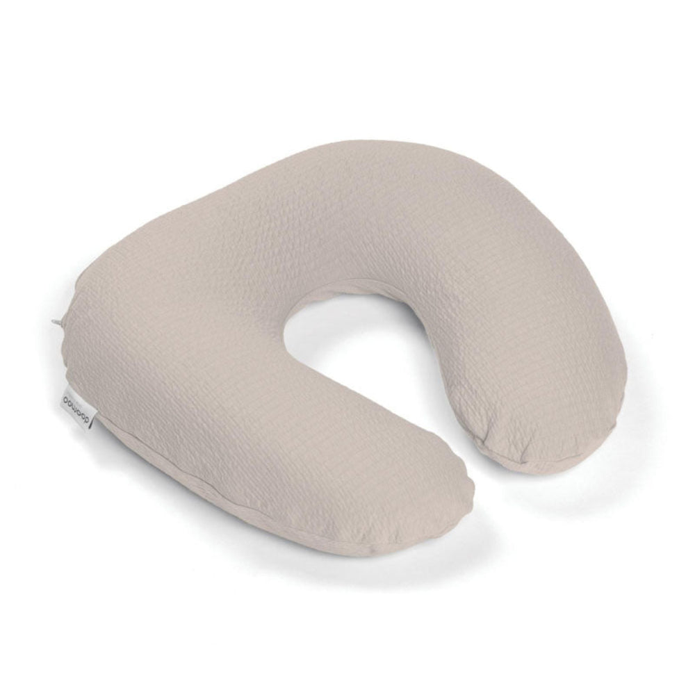 Coussin d'allaitement & maternité SOFTY Tetra Jersey Beige Doomoo