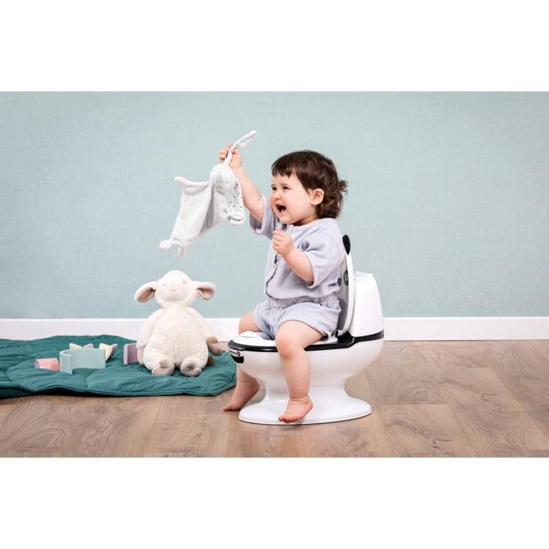 Pot pour bébé Mini Toilette Panda Black & White Safety 1st