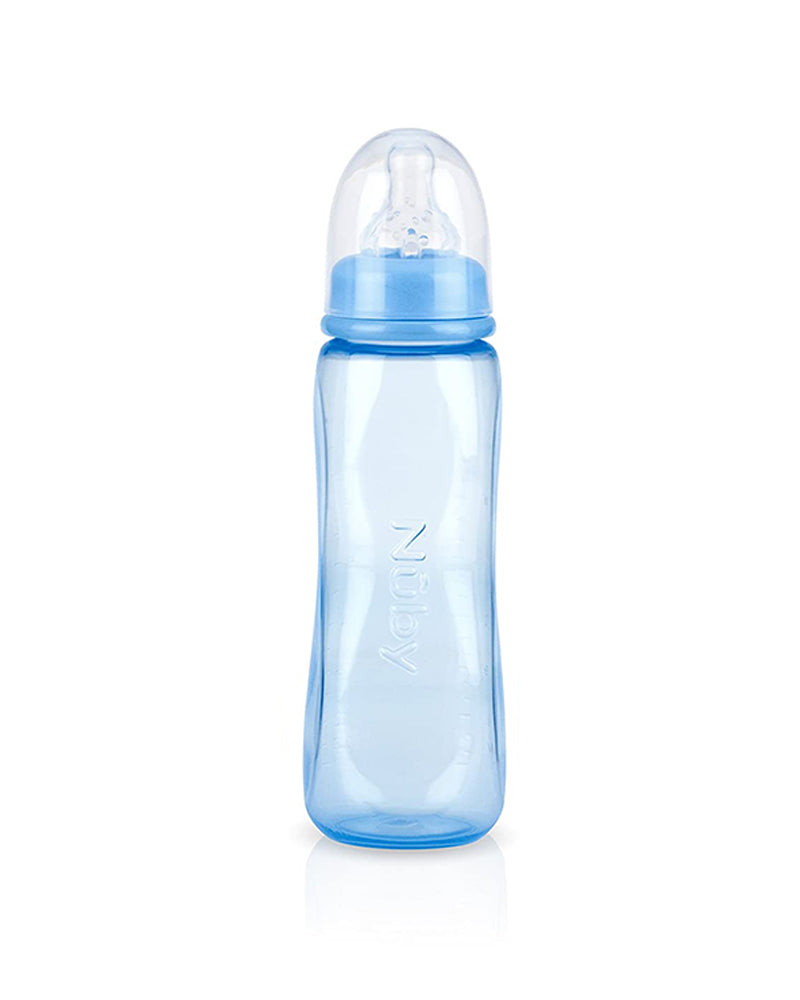 Nûby Biberón Classic Policarbonato 0m+ 240ml - Azul