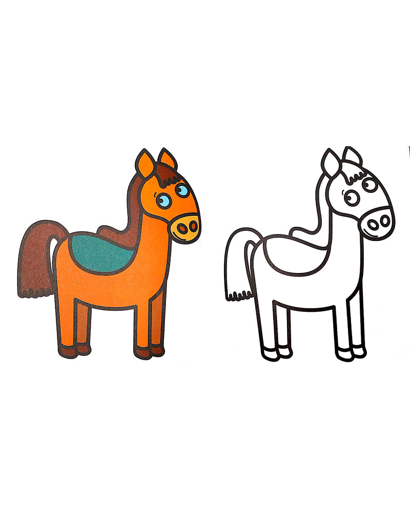Mi cesta para colorear - Vehículo