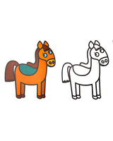 Mi cesta para colorear - Vehículo