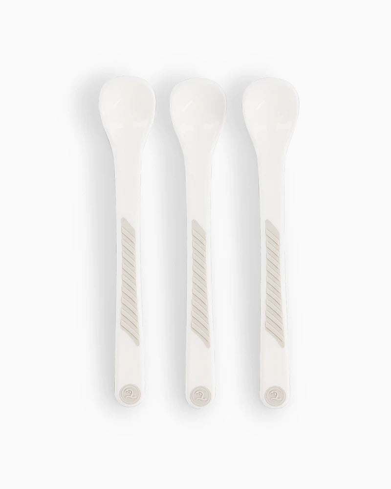 3x cuillère d'alimentation +4mois Twistshake - Blanc