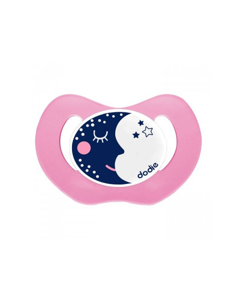 Sucette Physiologique Silicone Dodie +6m - Nuit