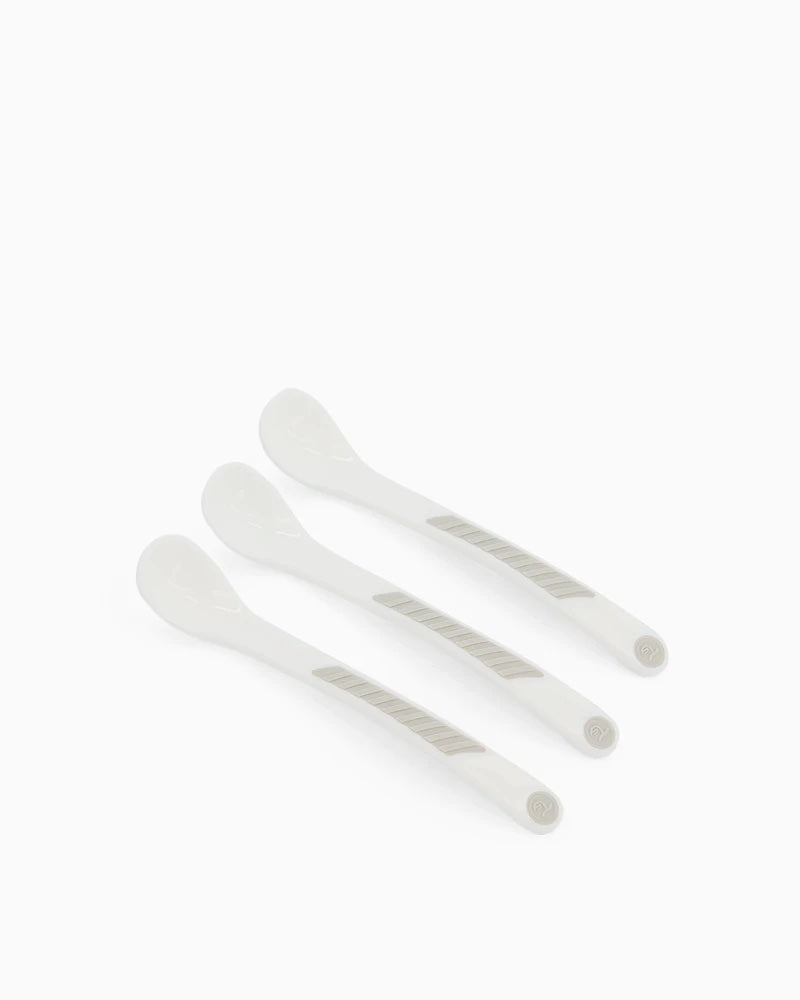 3x cuillère d'alimentation +4mois Twistshake - Blanc