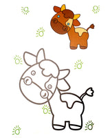 Mi bloque para colorear - Animales lindos