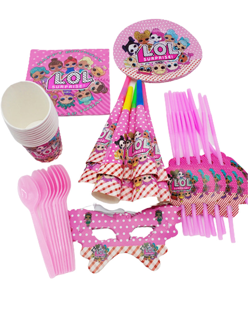 Pack Anniversaire 91 Pièces - Lol Surprise