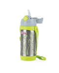 Nuby Thermos Imprimé Geo Paille en Silicone 360ml 12m+