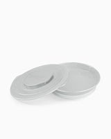 Assiette avec Couvercle - Gris