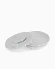 Assiette avec Couvercle - Gris