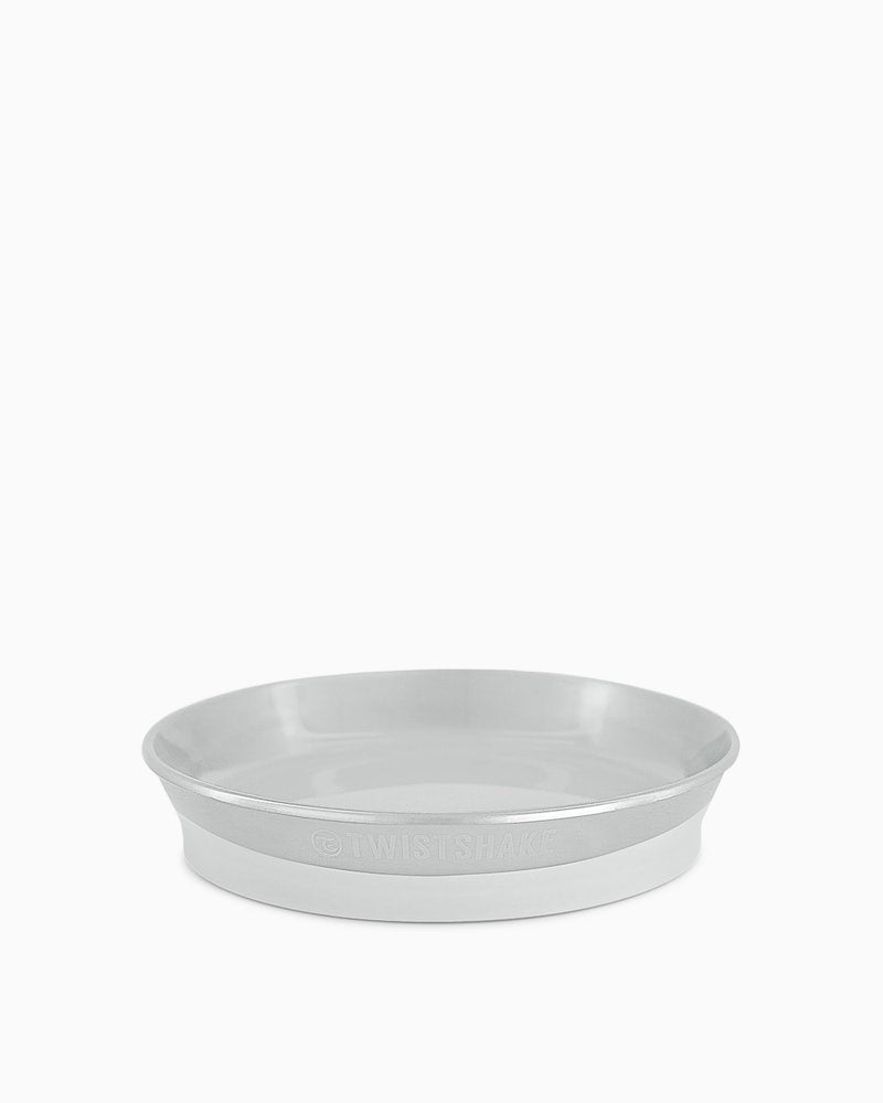 Assiette avec Couvercle - Gris