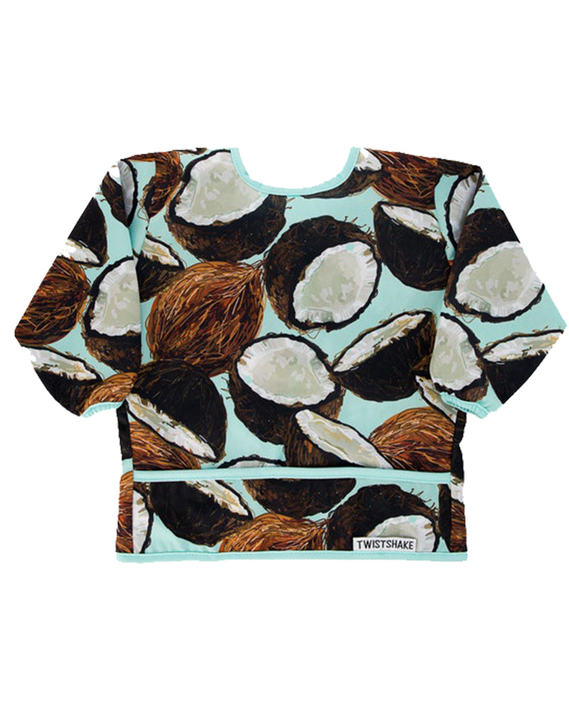 Twistshake Long Sleeve Bib - Coconut