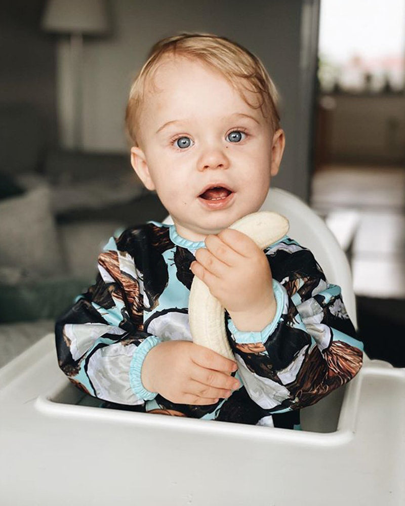 Twistshake Long Sleeve Bib - Coconut