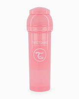 Biberon Anti-Colique Twistshake 330ml 4M+ - Rose