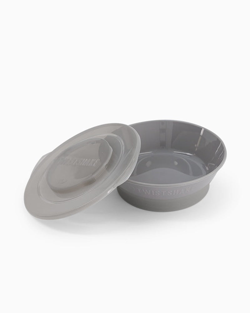 Bol avec Couvercle Twistshake - Gris