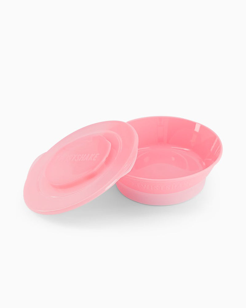 Twistshake Bowl with Lid - Pink