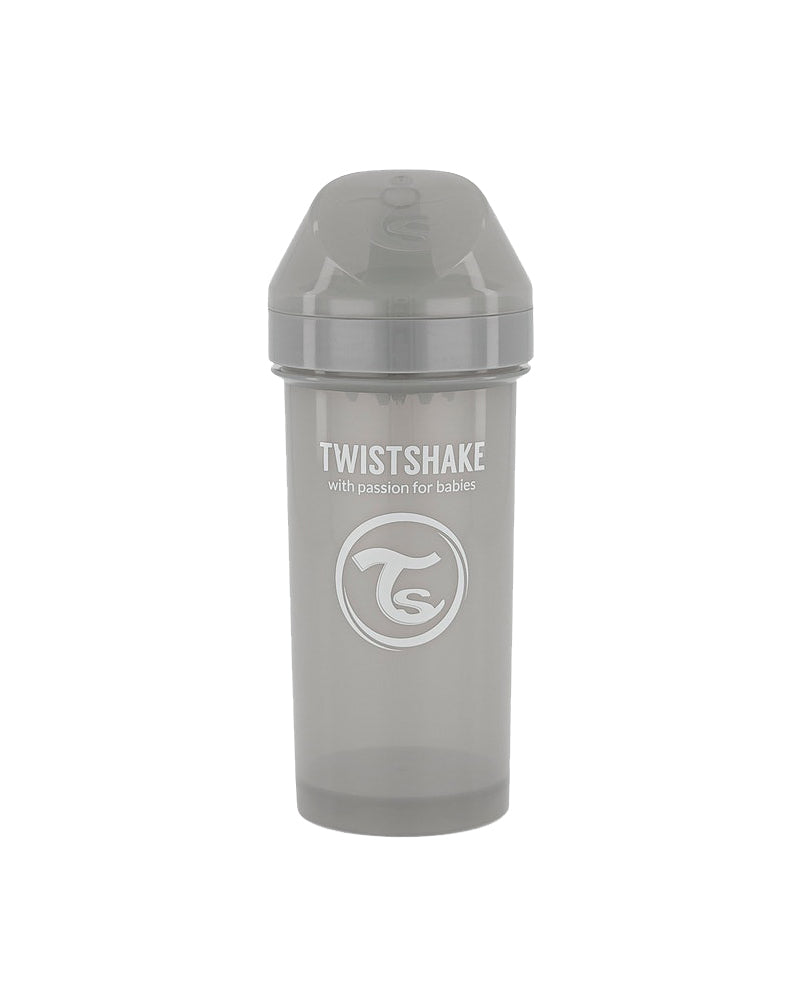 Gourde Anti-Fuites Enfants 360ml Twistshake - Gris