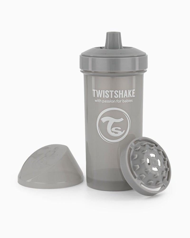 Gourde Anti-Fuites Enfants 360ml Twistshake - Gris