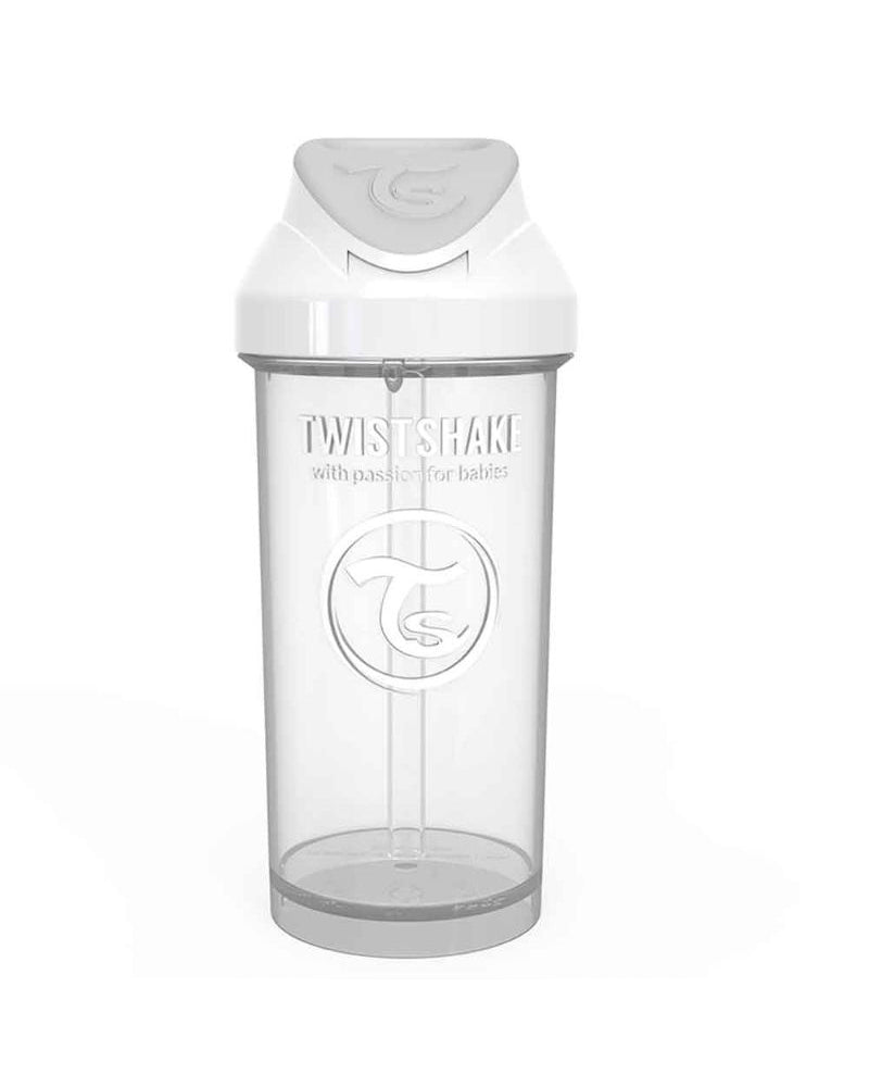 Gourde à Paille Twistshake 360ml - Blanc