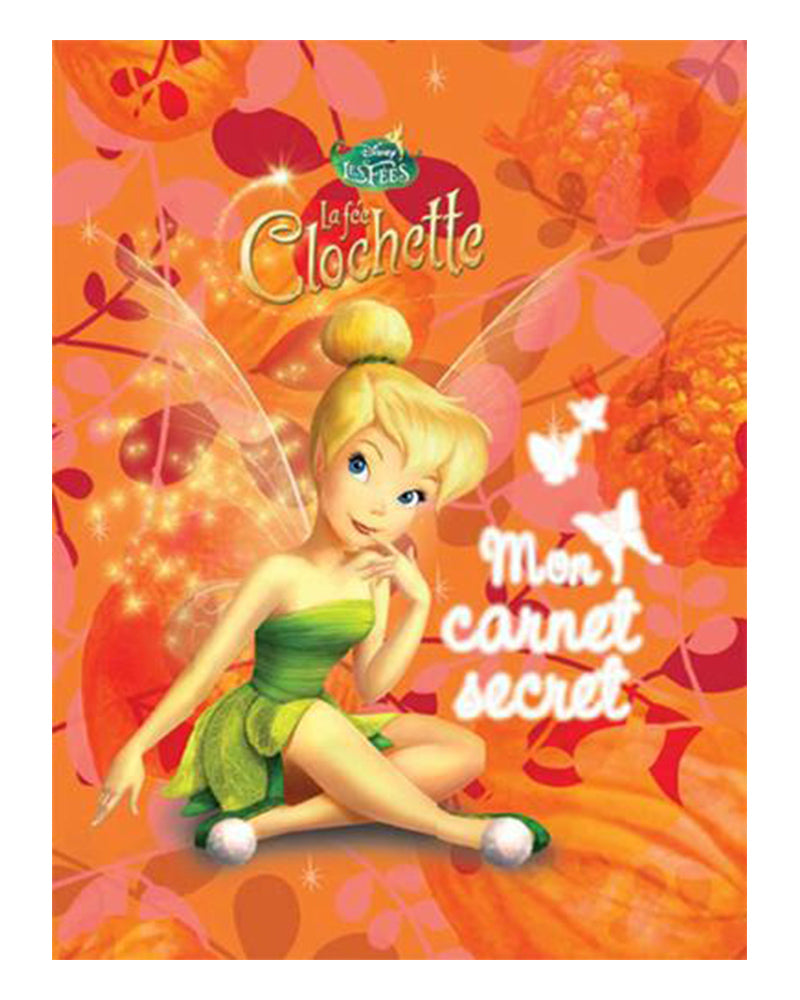 La fée Clochette - Mon Carnet Secret avec Cadenas
