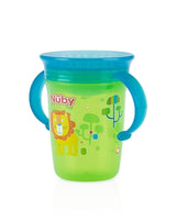Vaso Nûby con doble asa 6m+ 240ml -León