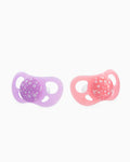 Juego de 2 piruletas Twistshake - rosa y morado