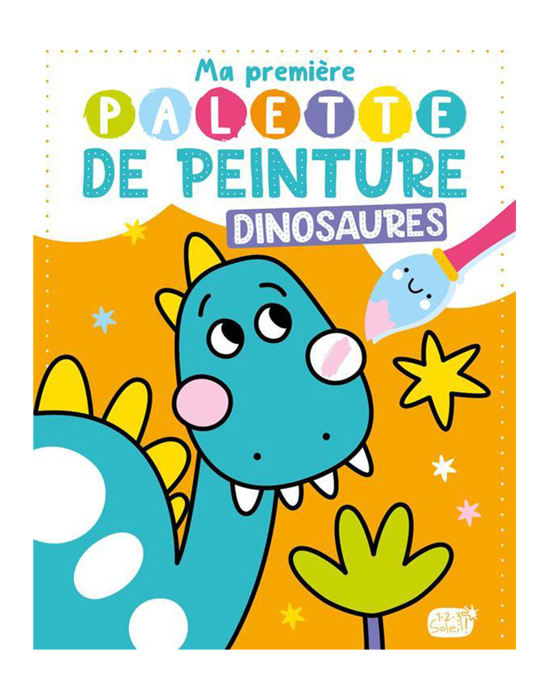Ma Première Palette de Peinture - Les Dinosaures