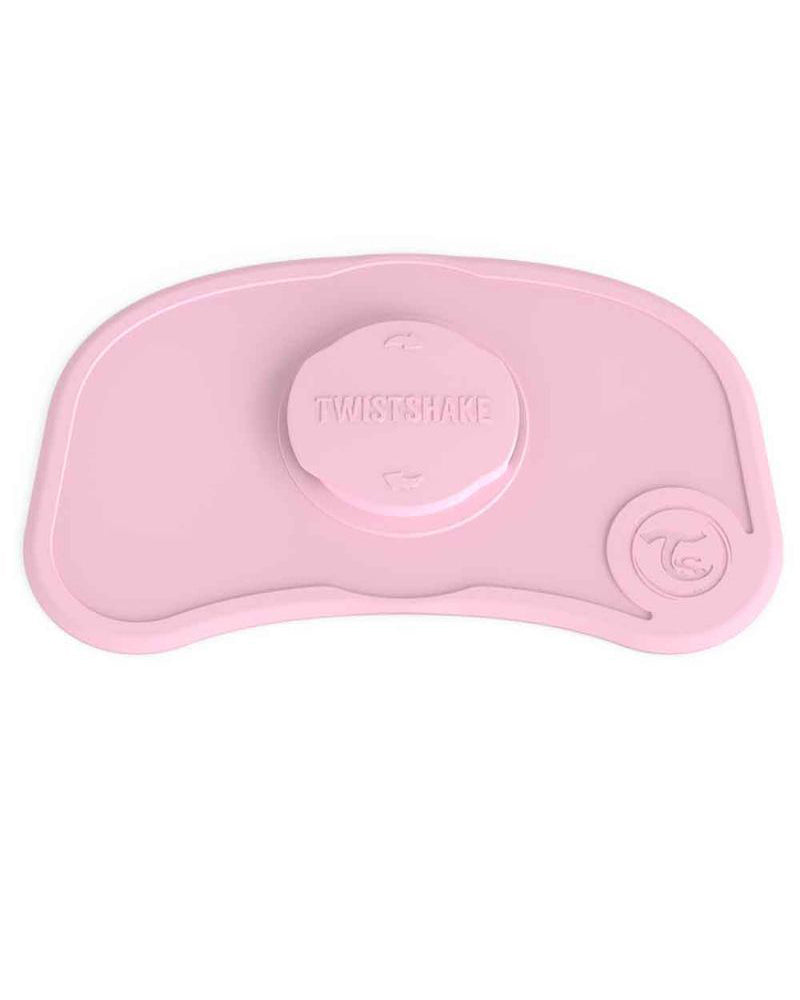 Miniplato Click-Mat sin plato Twistshake - Rosa