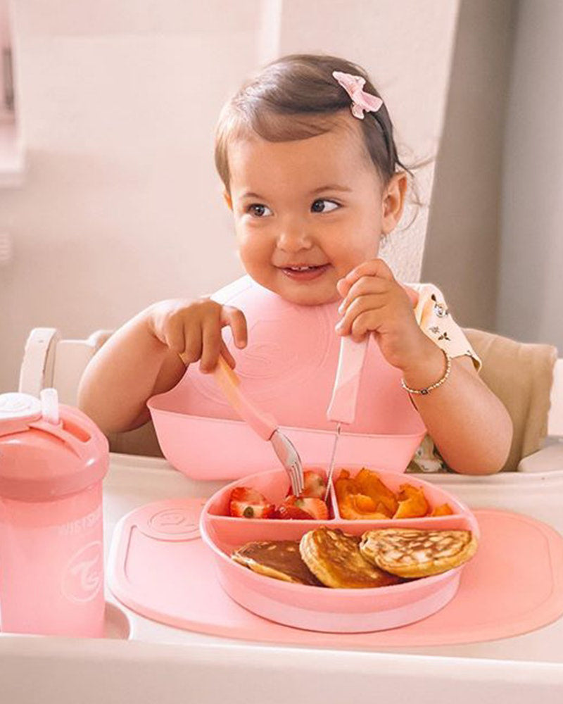 Miniplato Click-Mat sin plato Twistshake - Rosa