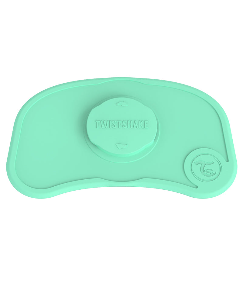 Mini bandeja Click-Mat sin plato Twistshake - Verde