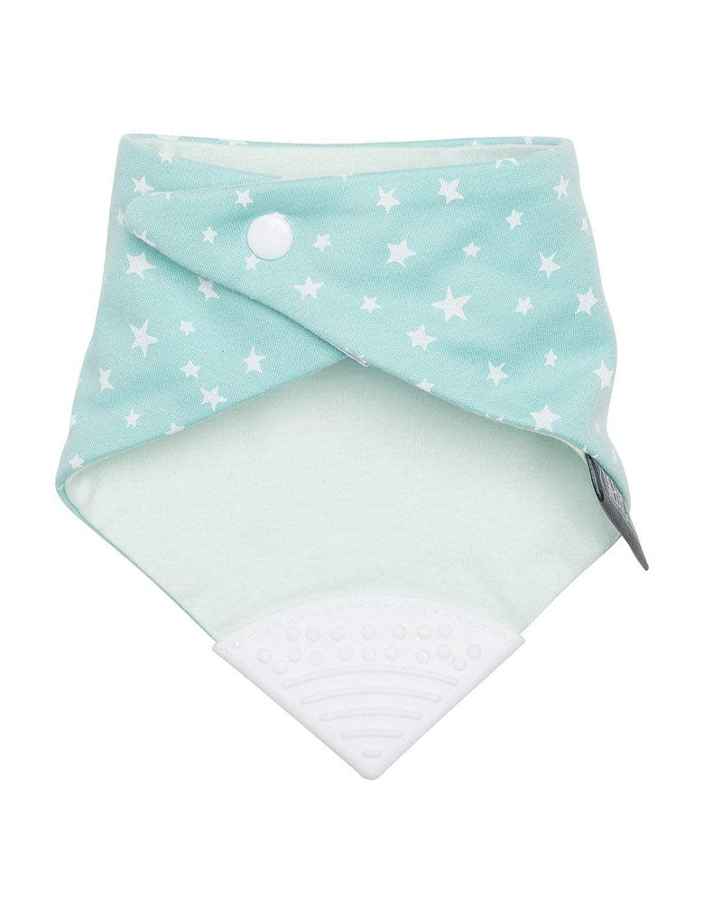 Bavoir de dentition - Sage Stars Neckerchew