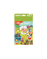 Eurekakids - Cahier à colorier à l’eau Magic Water Ferme 3Ans+