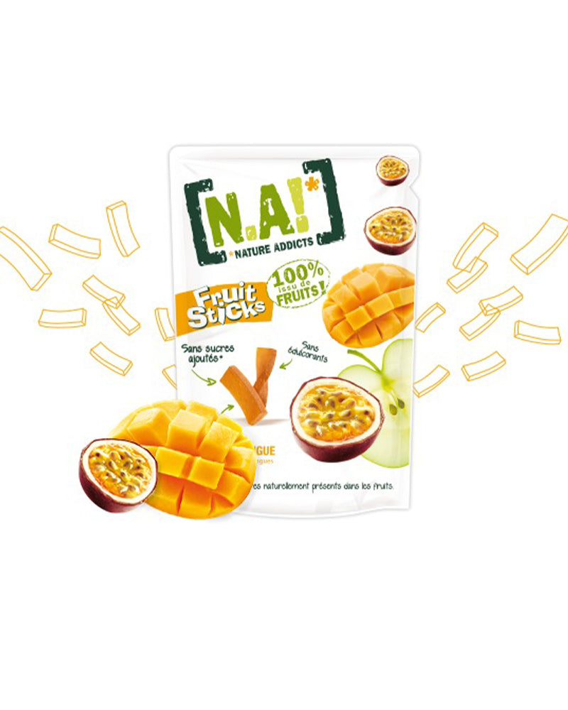 N.A ! Gommes Fruit Sticks 35g - Mangue Passion